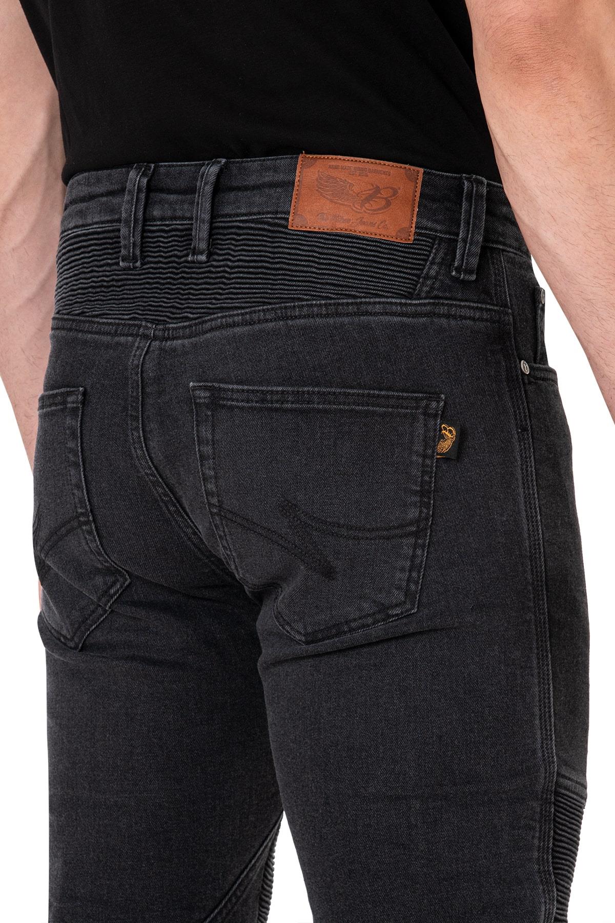 BJ IRON SHIELD FLEXI KORUMALI MOTOSİKLET KOT PANTOLONUTHE BİKER JEANSJeans Pantolonlar
