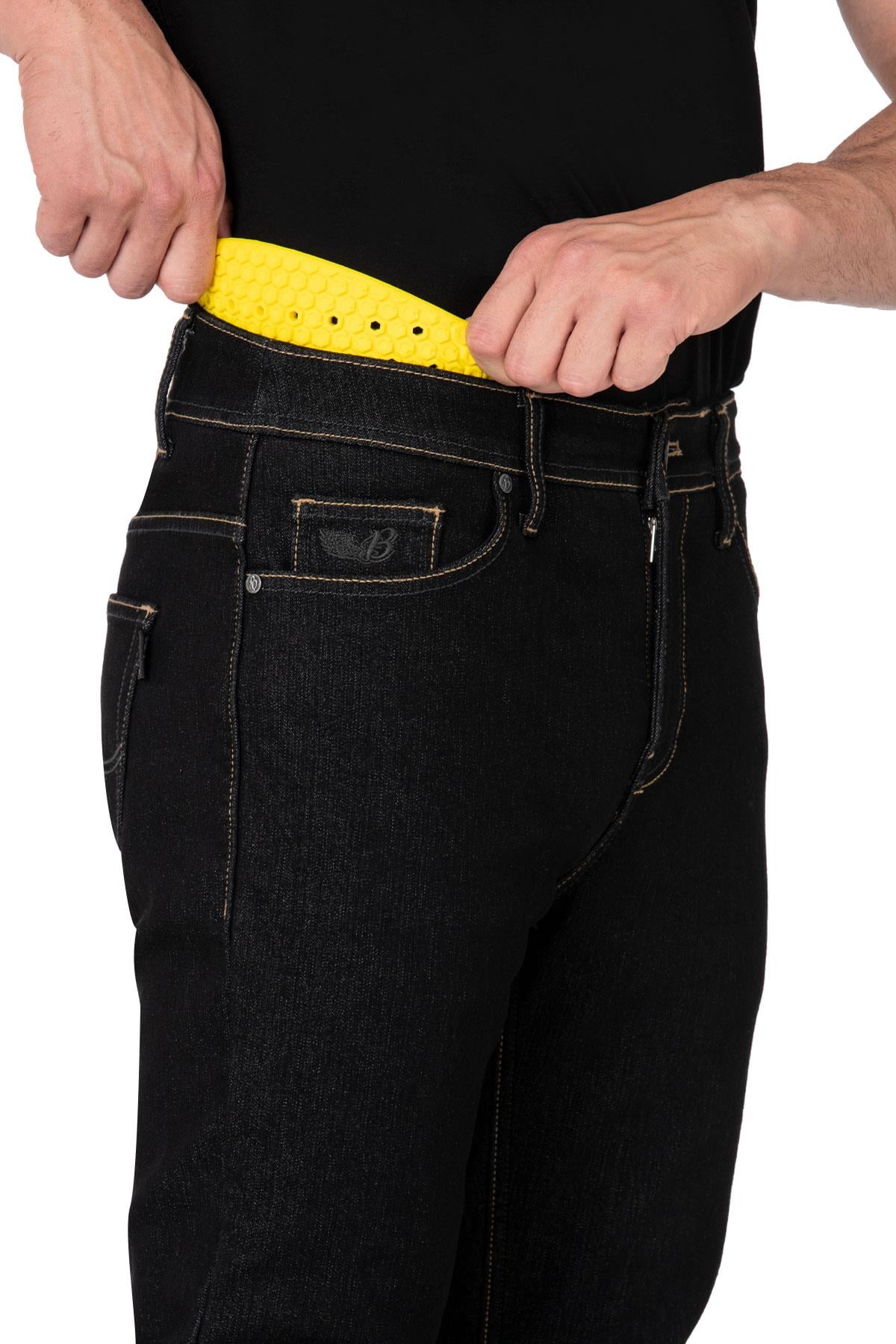 BJ CITY BIKER COLD KILLER BLACK PANTOLONTHE BİKER JEANSJeans Pantolonlar