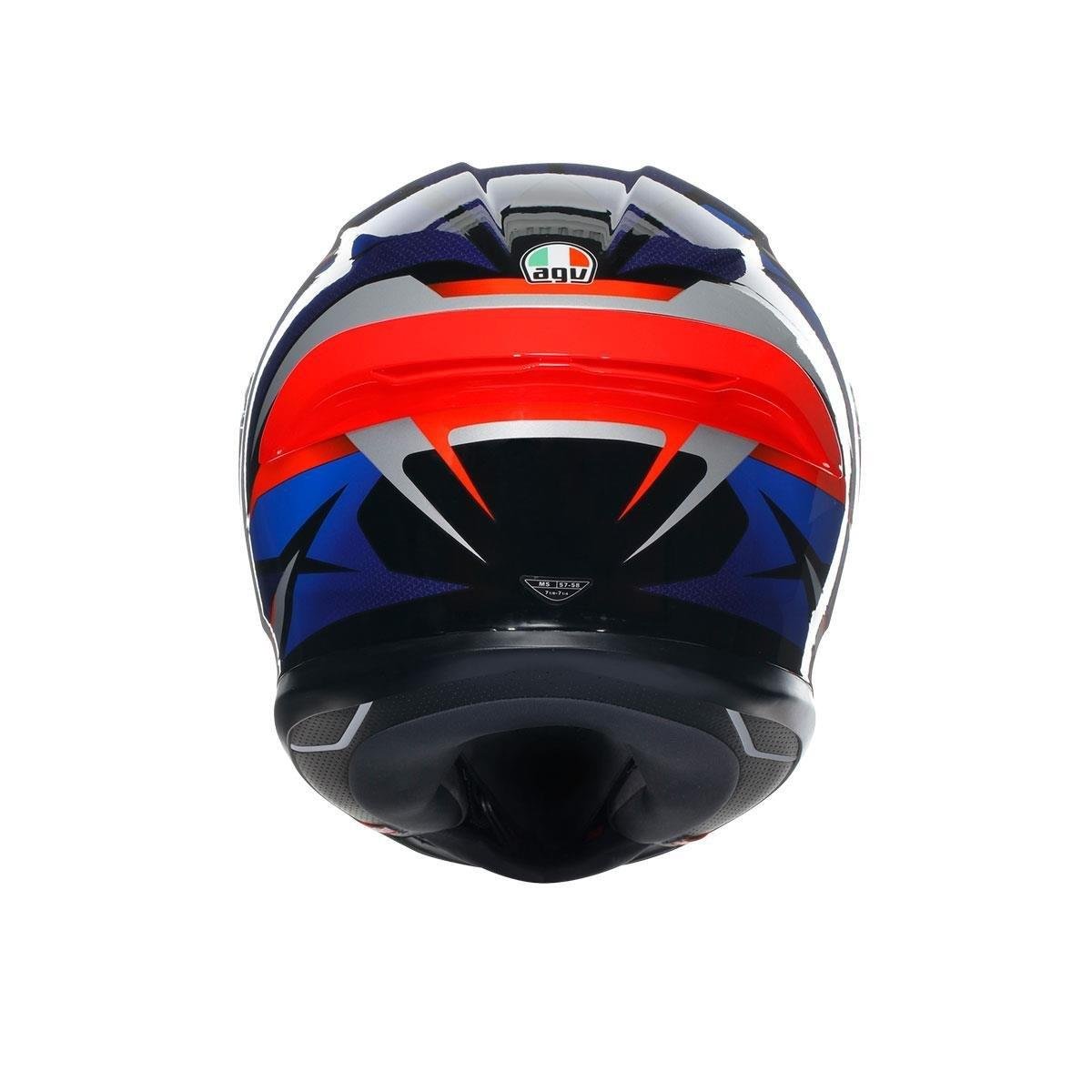 AGV K6 S SLASHCUT BLACK BLUE REDAGVKapalı KasklarK6 S SLASHCUT BLACK BLUE REDK6 S SLASHCUT BLACK BLUE RED