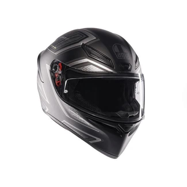 AGV K1 S SLİNG MATT BLACK GREY KAPALI KASKAGVKapalı Kasklar