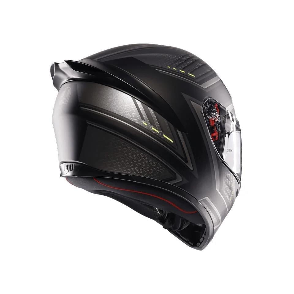 AGV K1 S SLİNG MATT BLACK GREY KAPALI KASKAGVKapalı Kasklar