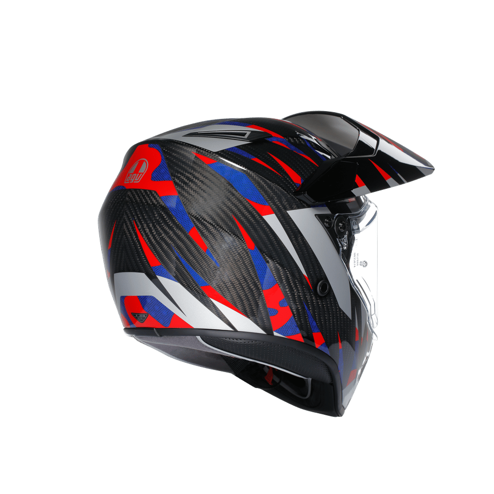 AGV KASK/ AX9 MPLK STEPPA CARBON/RED/BLUEAGVKapalı Kasklar