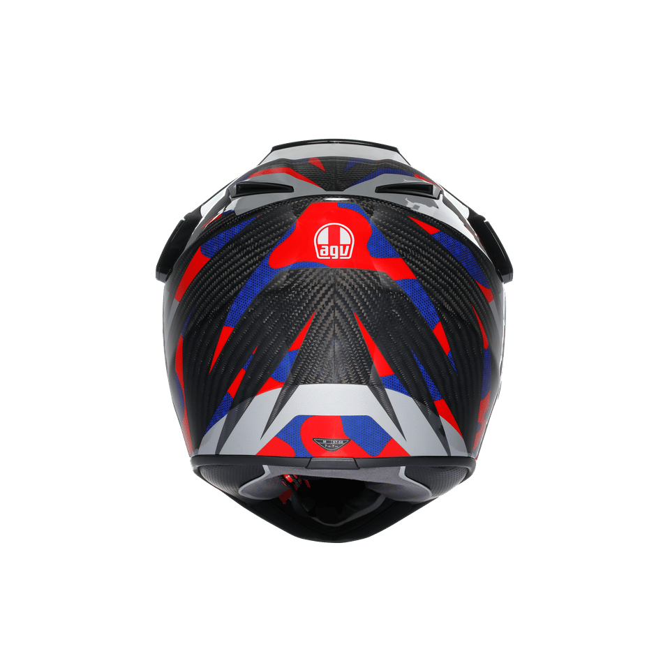 AGV KASK/ AX9 MPLK STEPPA CARBON/RED/BLUEAGVKapalı Kasklar