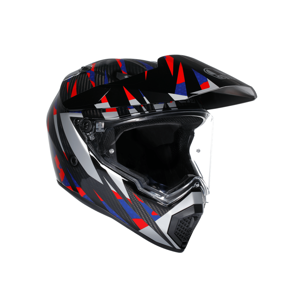 AGV KASK/ AX9 MPLK STEPPA CARBON/RED/BLUEAGVKapalı Kasklar