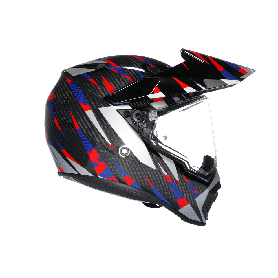 AGV KASK/ AX9 MPLK STEPPA CARBON/RED/BLUEAGVKapalı Kasklar