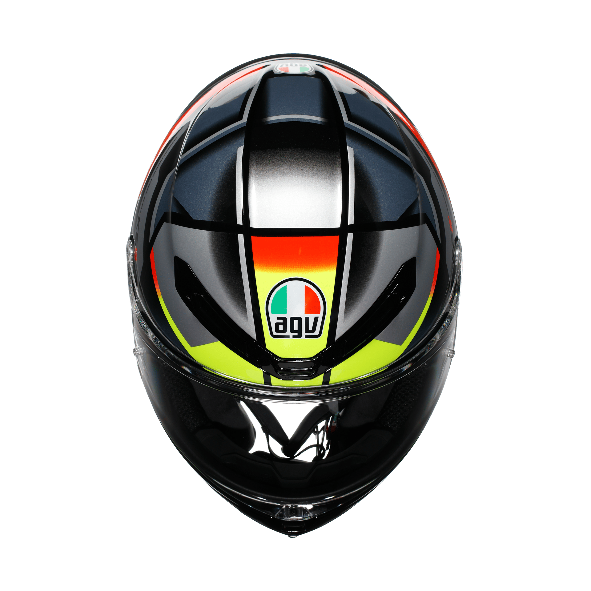 AGV KASK/K6 S MPLK ERAZER BLACK/RED YELLOW FLUOAGVKapalı Kasklar