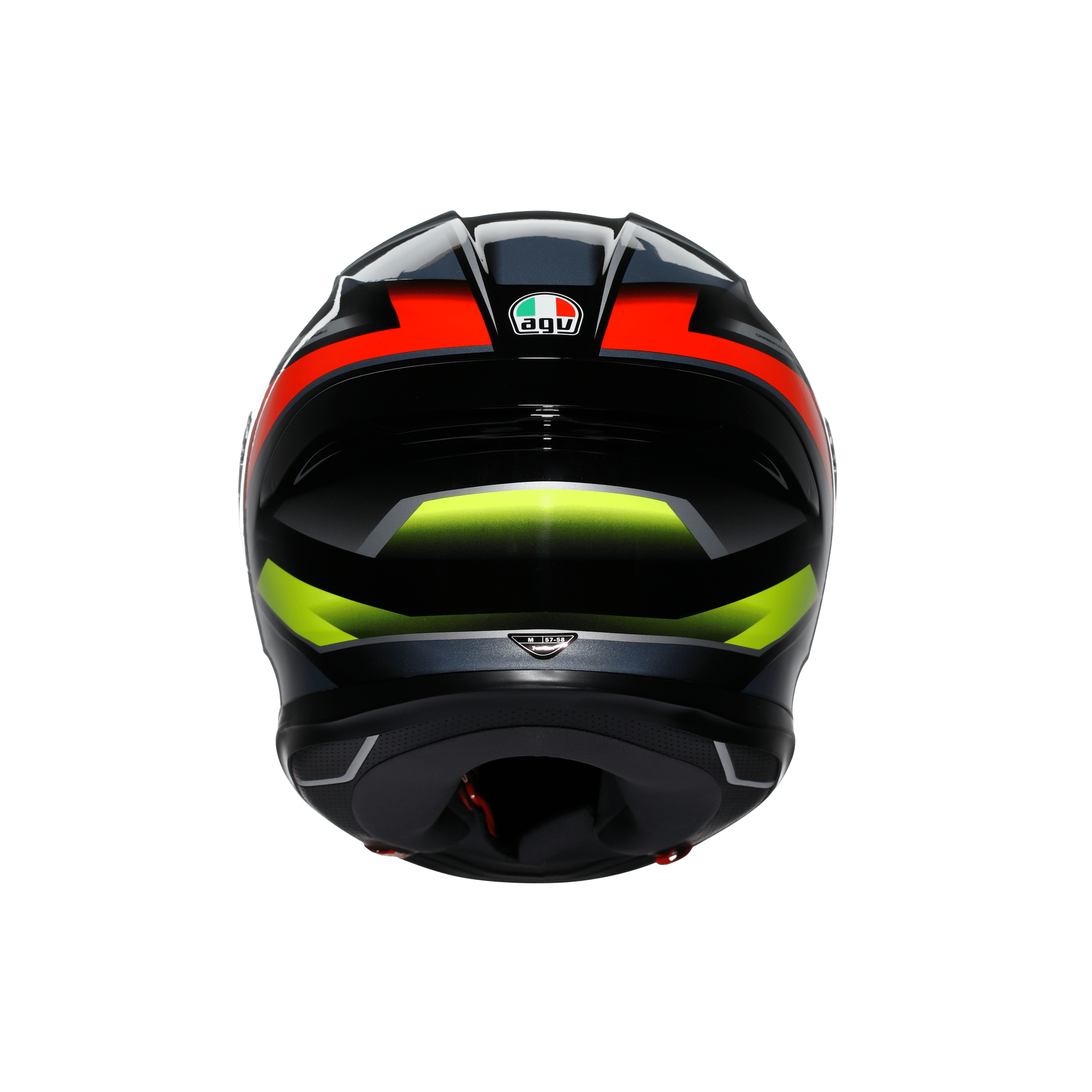 AGV KASK/K6 S MPLK ERAZER BLACK/RED YELLOW FLUOAGVKapalı Kasklar