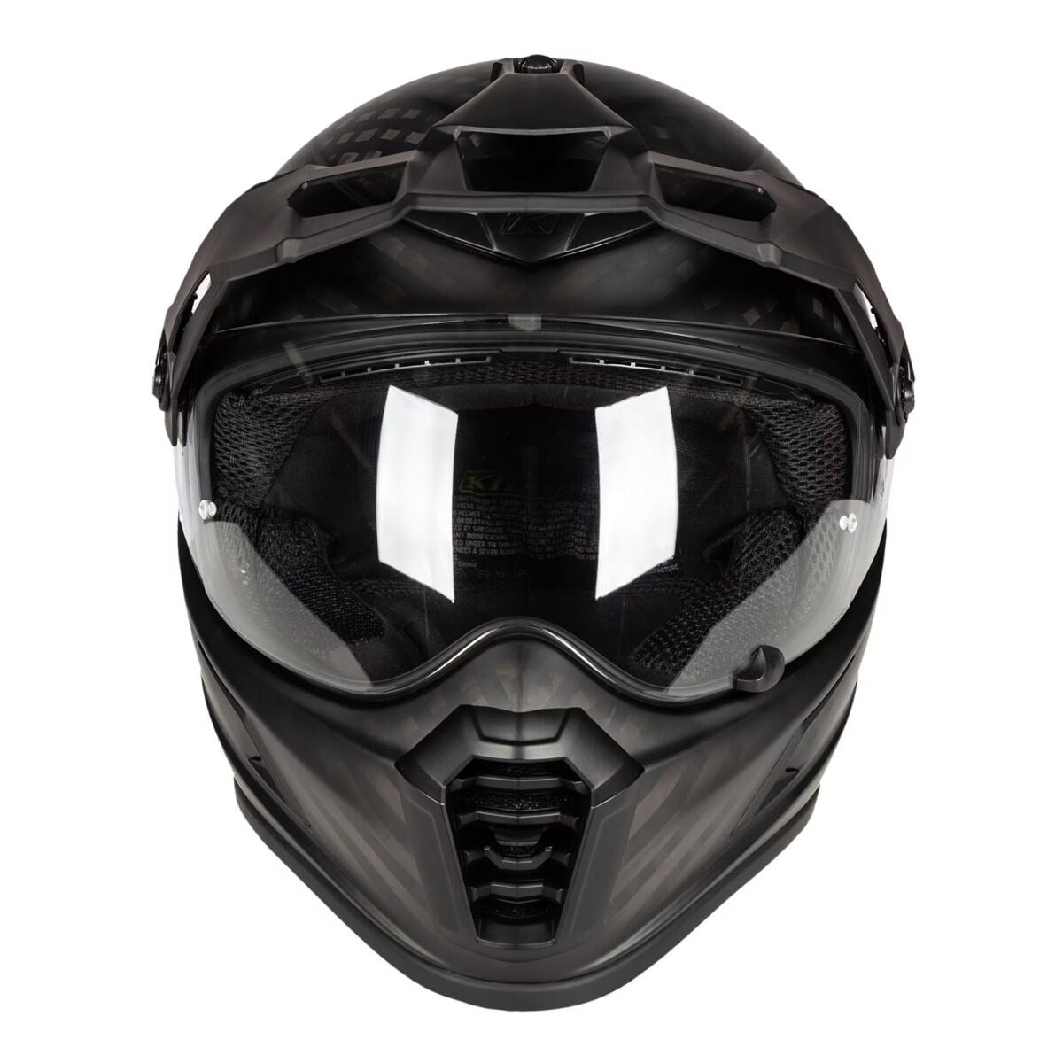 KLIM KRIOS PRO CARBON ADV MOTOSİKLET KASKI MAT SİYAHKLİMKapalı Kasklar