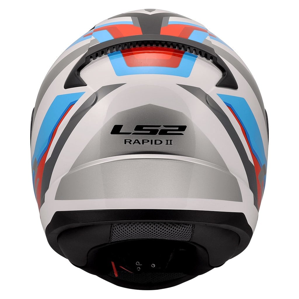 LS2 RAPID 2 HYPER BEYAZ-MAVİ-KIRMIZI KASKLS2Kapalı Kasklar