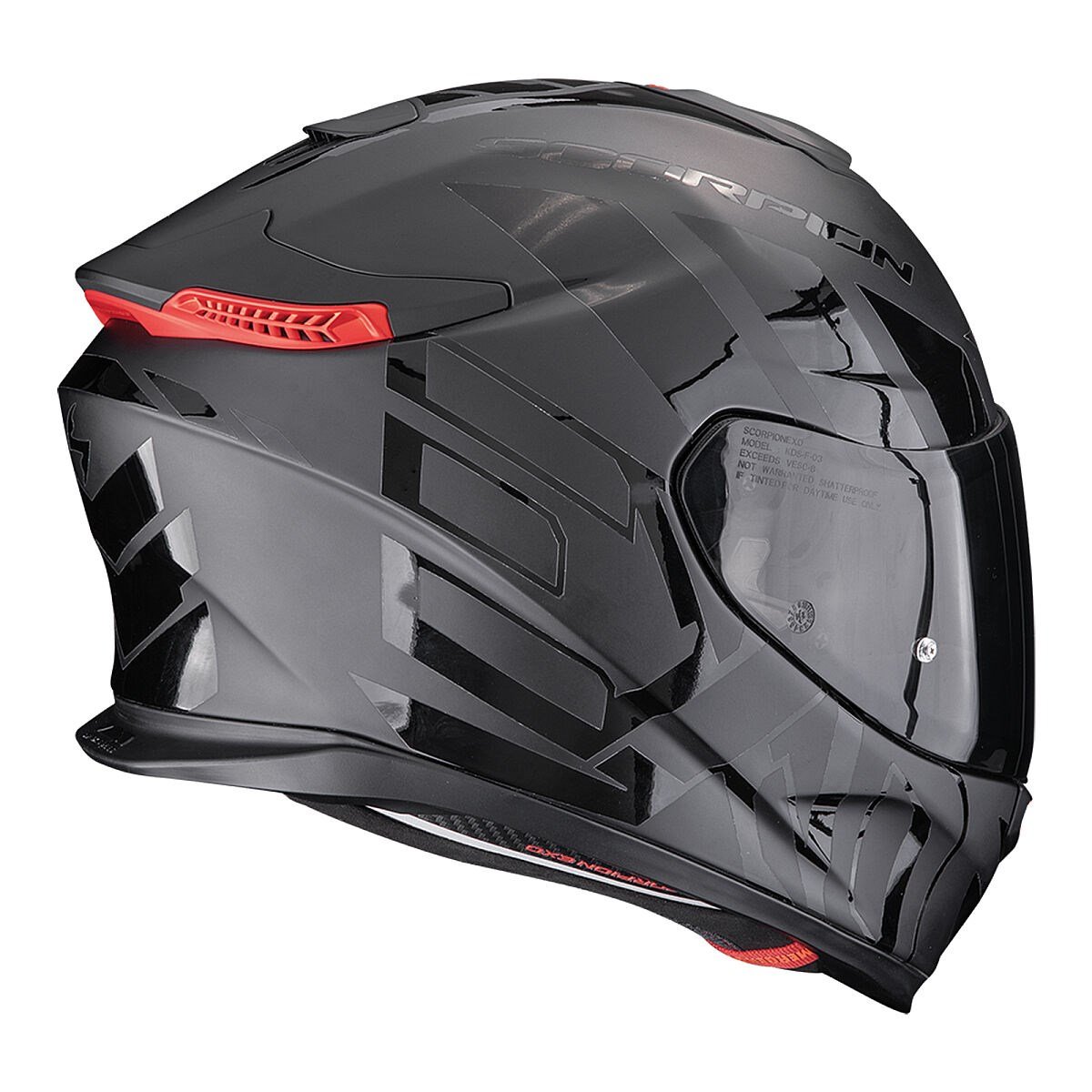 SCORPİON APEX EXO-GT SP CARBON MATRİX AİR NOBLE KAPALI MOTOSİKLET KASKI MAT SİYAH / SİYAH SCORPIONKapalı Kasklar