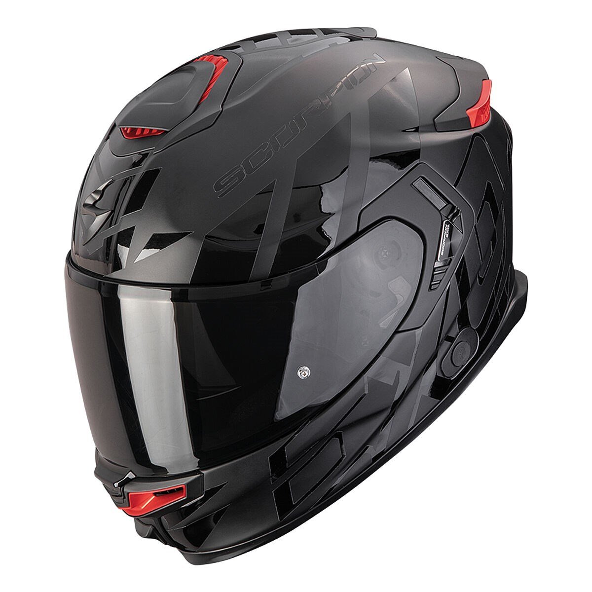 SCORPİON APEX EXO-GT SP CARBON MATRİX AİR NOBLE KAPALI MOTOSİKLET KASKI MAT SİYAH / SİYAH SCORPIONKapalı Kasklar