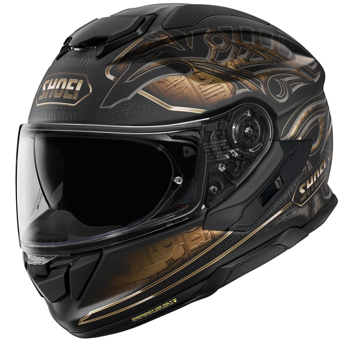 SHOEI GT-AIR 3 NILE TC-9 GOLD-BLACK KASKSHOEIKapalı Kasklar