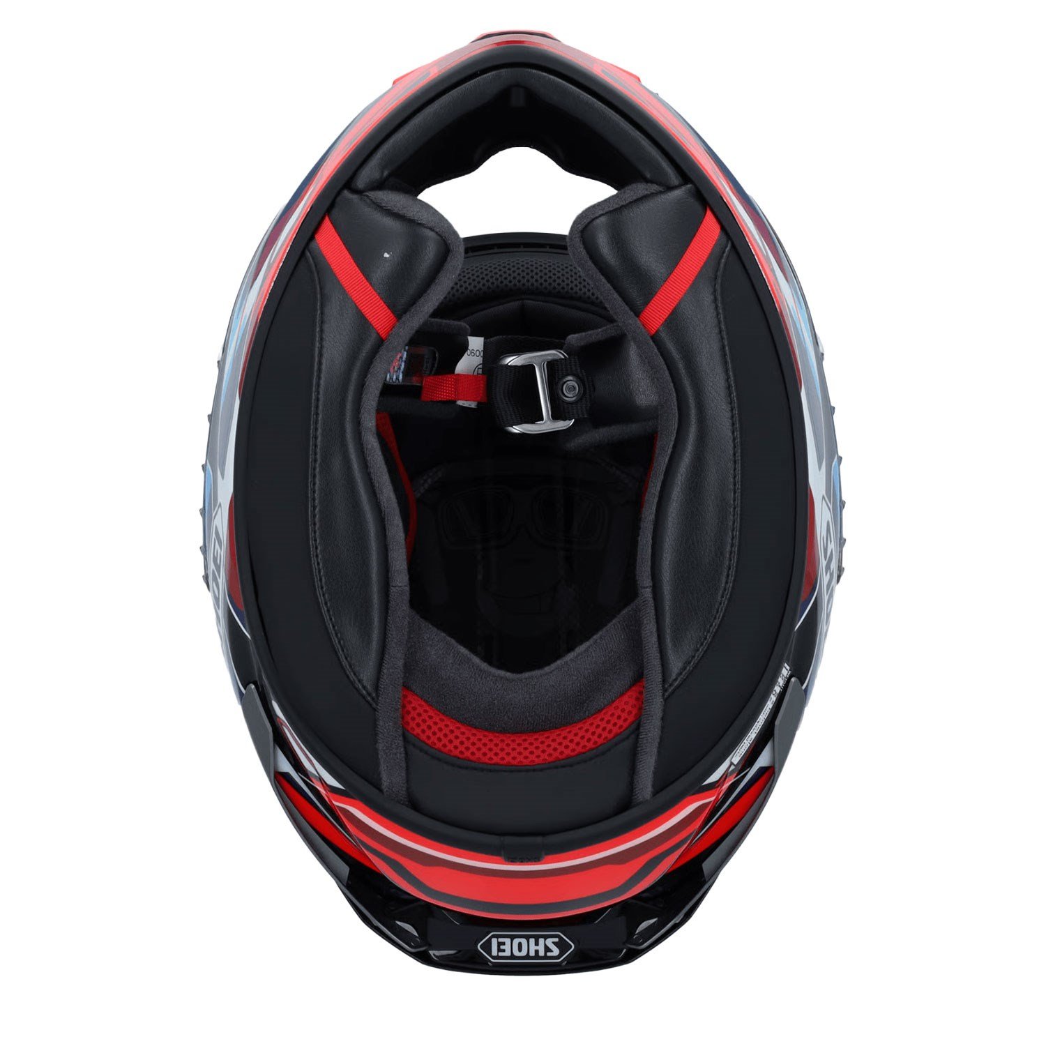 SHOEI X-SPIRIT PRO VALION TC-10 RED BLUE KASKSHOEIKapalı Kasklar