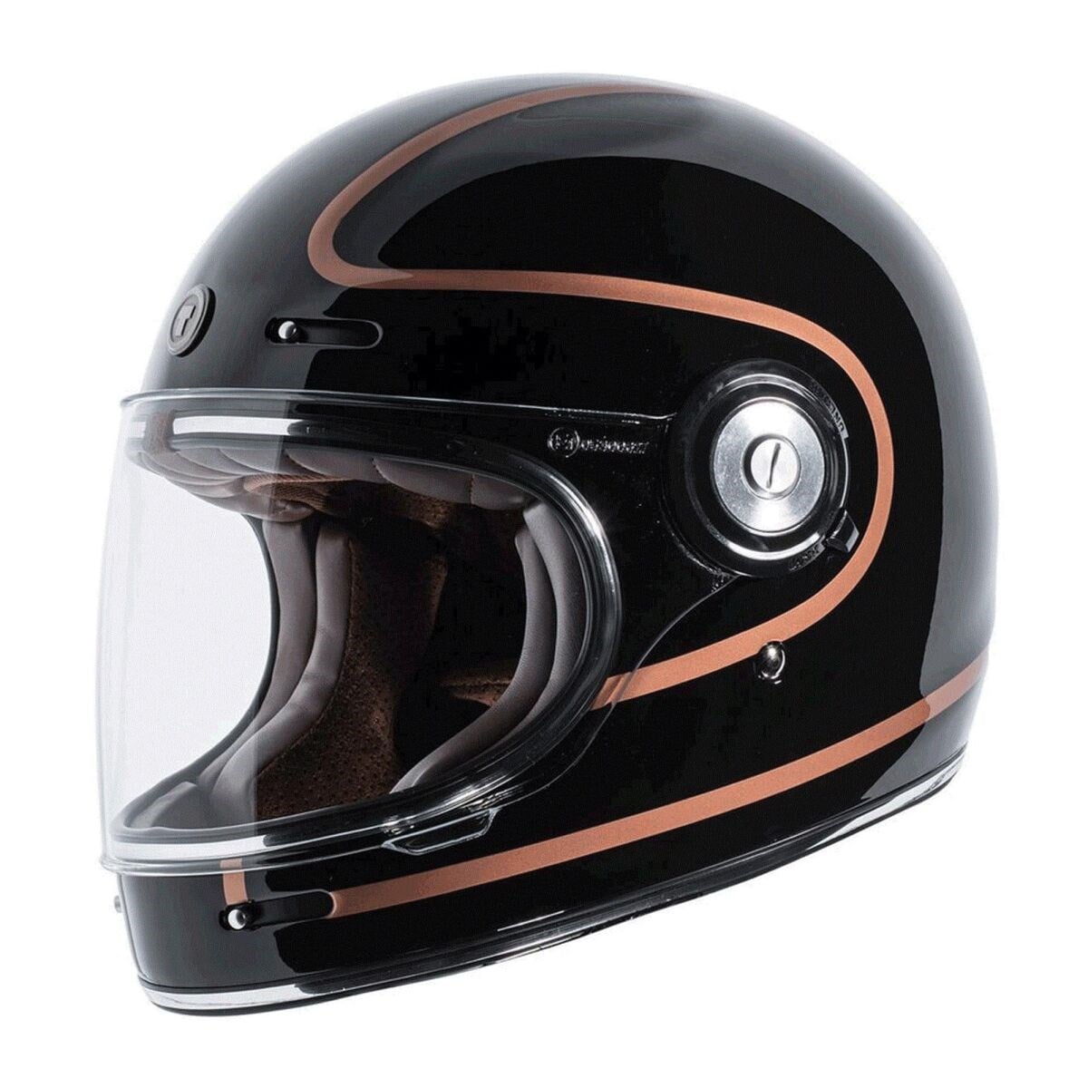 TORC T-1 COPPER PİN GLOSS BLACKTORCKapalı Kasklar