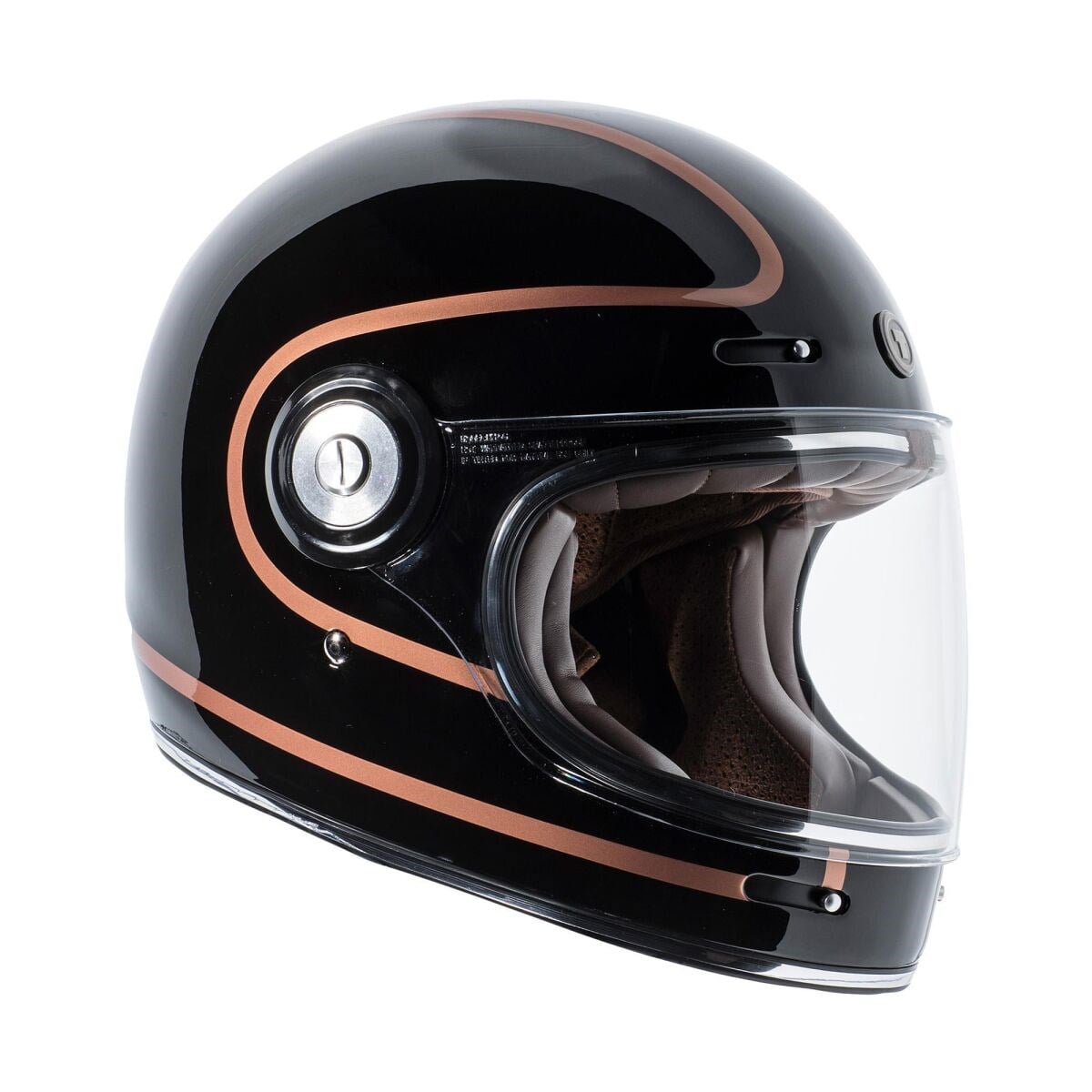 TORC T-1 COPPER PİN GLOSS BLACKTORCKapalı Kasklar