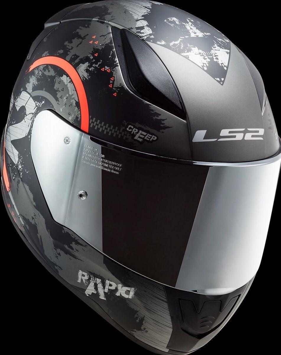 LS2 RAPID-STROM VIZÖR CAMI IRIDIUM SILVERls2Kask Aksesuarları