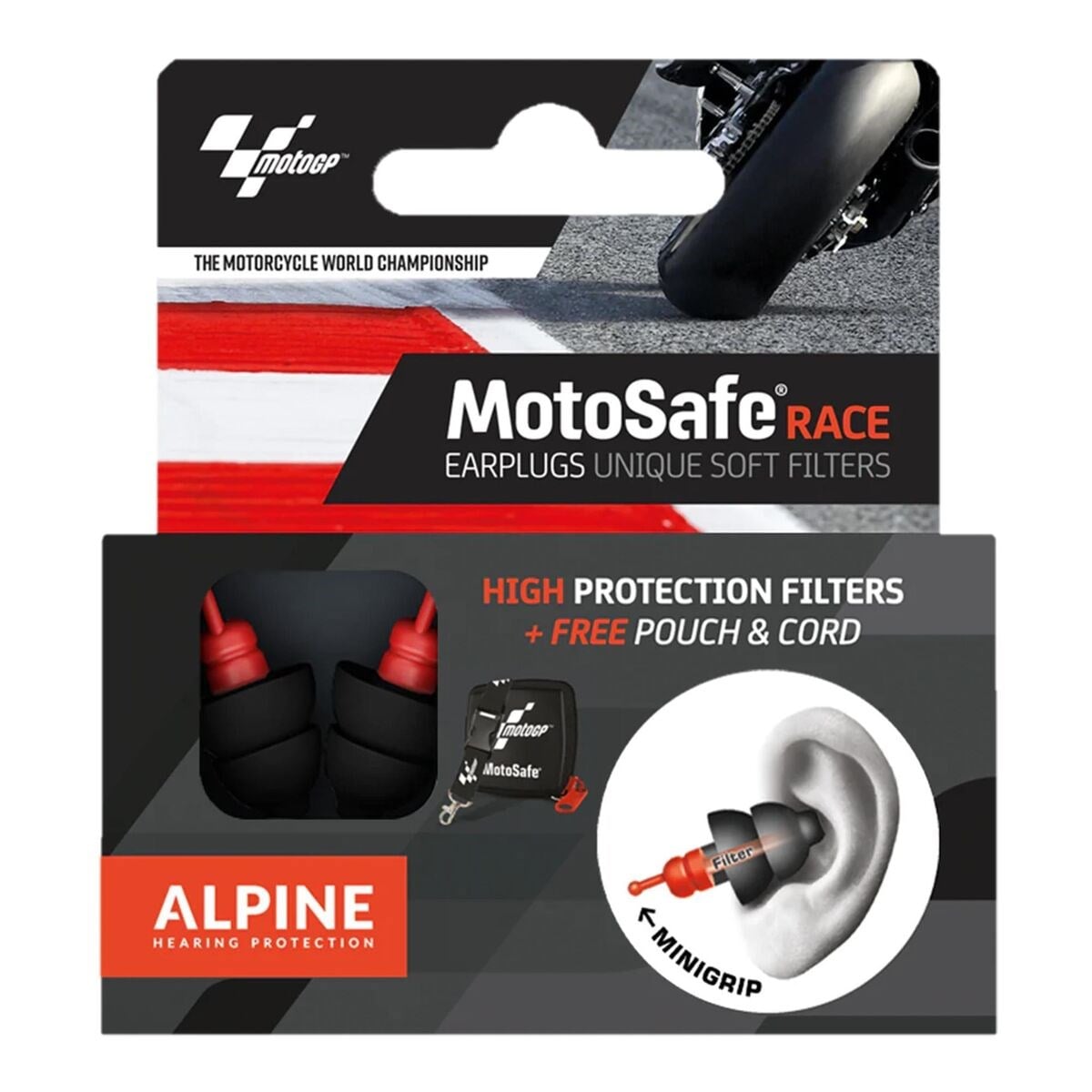 ALPİNE MOTOSAFE MOTOGP EDİTİON KULAK TIKACIALPINEKulak Sağlığı