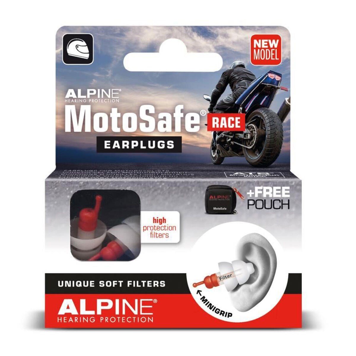 ALPİNE MOTOSAFE RACE KULAK TIKACIALPINEKulak Sağlığı