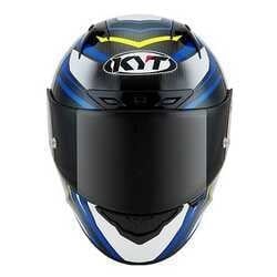 KYT NZ RACE CARBON STRIDE BEYAZ MAVİ