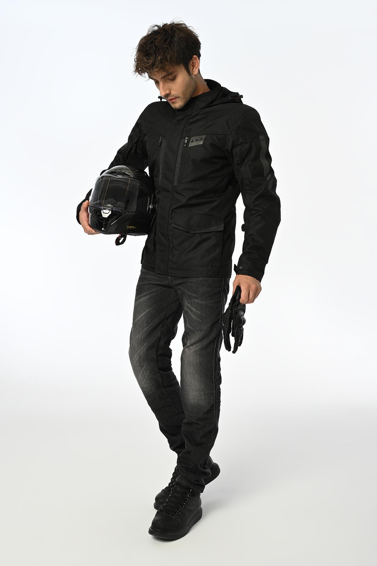 LS2 METROPOLIS EVO MAN JACKET BLACK CEKET ls23 Mevsim MontlarLS2 METROPOLIS EVO MAN JACKET BLACK CEKET LS2 METROPOLIS EVO MAN JACKET BLACK CEKET 
