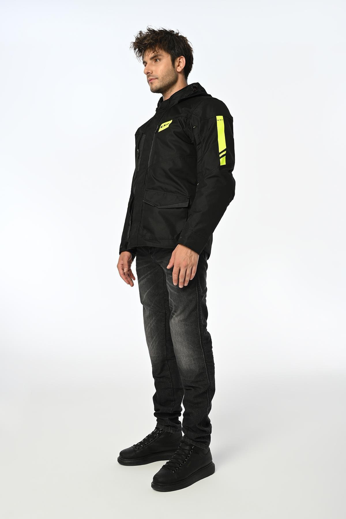 LS2 METROPOLIS EVO MAN JACKET BLACK NEON YELLOW - SİYAH SARI CEKET ls23 Mevsim MontlarLS2 METROPOLIS EVO MAN JACKET BLACK NEON YELLOW - SİYAH SARI CEKET LS2 METROPOLIS EVO MAN JACKET BLACK NEON YELLOW - SİYAH SARI CEKET 