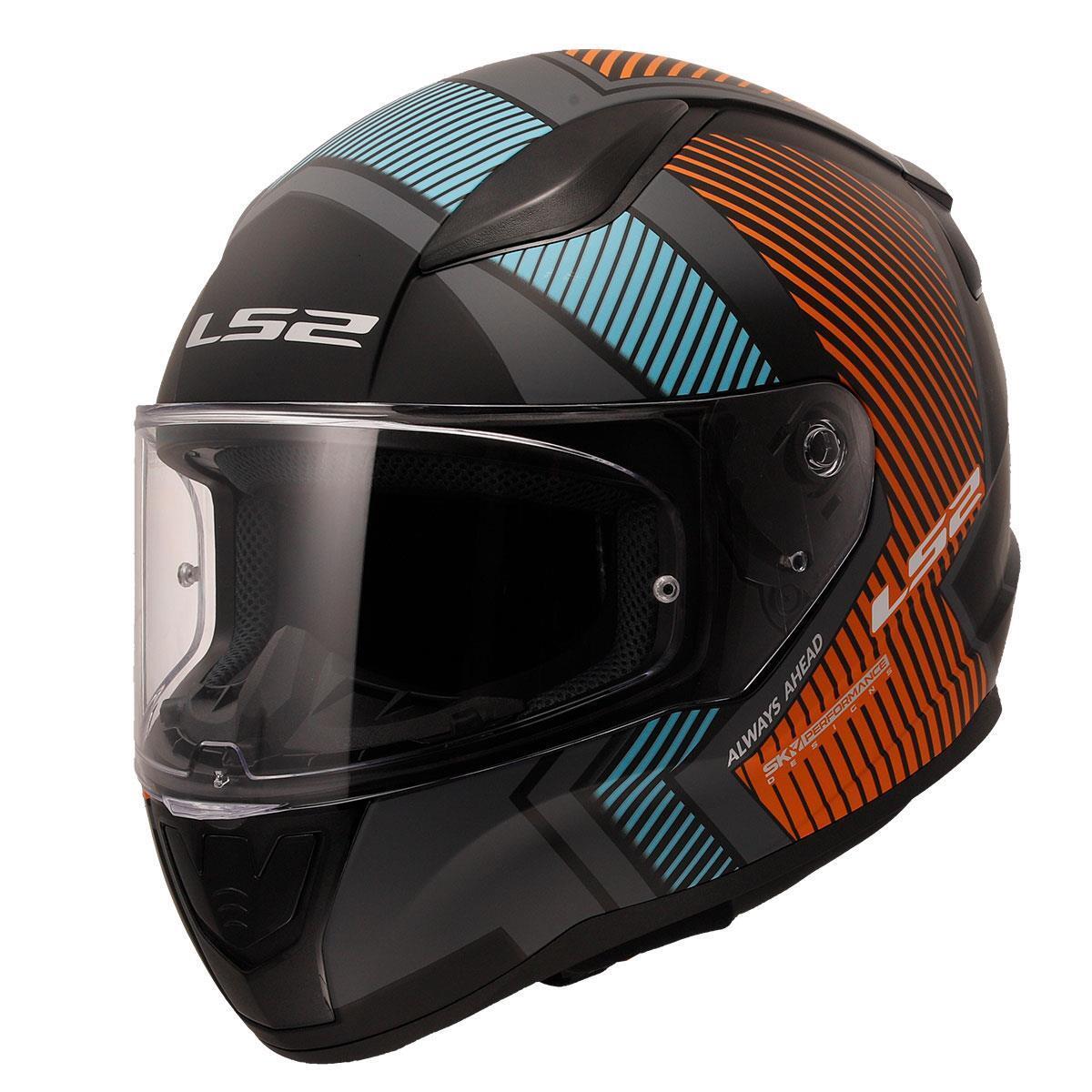 LS2 RAPID 2 EXTRA MAT GRİ-NEON TURUNCU ls2Kapalı KasklarLS2 RAPID RAVEN MATT BLACK WHITE RED KASKLS2 RAPID RAVEN MATT BLACK WHITE RED KASK