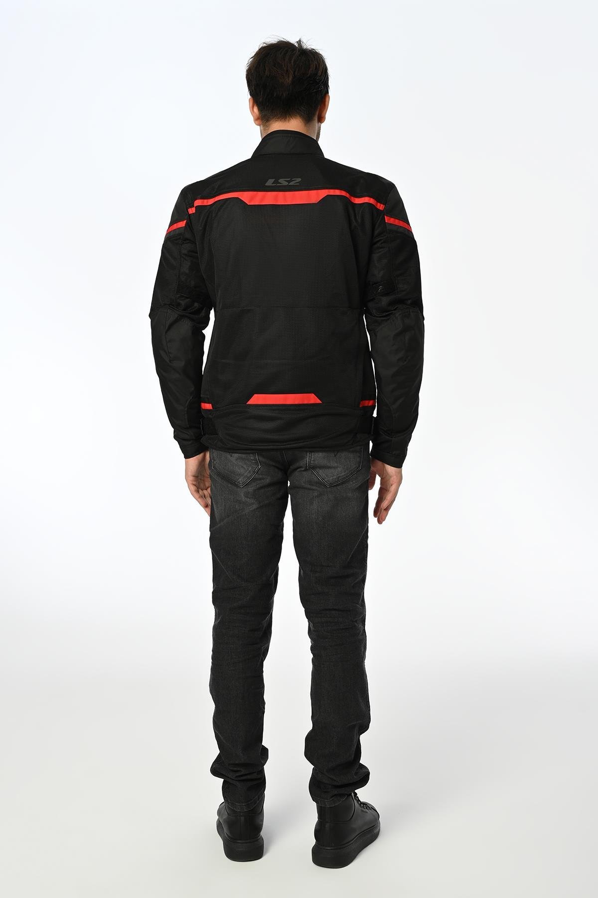 LS2 RIVA MAN JACKET BLACK RED CEKET ls23 Mevsim MontlarLS2 RIVA MAN JACKET BLACK RED CEKET LS2 RIVA MAN JACKET BLACK RED CEKET 