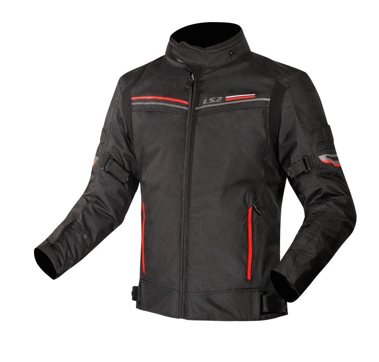 LS2 SHADOW MAN JACKET BLACK RED - SİYAH KIRMIZI CEKETls23 Mevsim MontlarLS2 SHADOW MAN JACKET BLACK RED CEKET SLS2 SHADOW MAN JACKET BLACK RED CEKET S