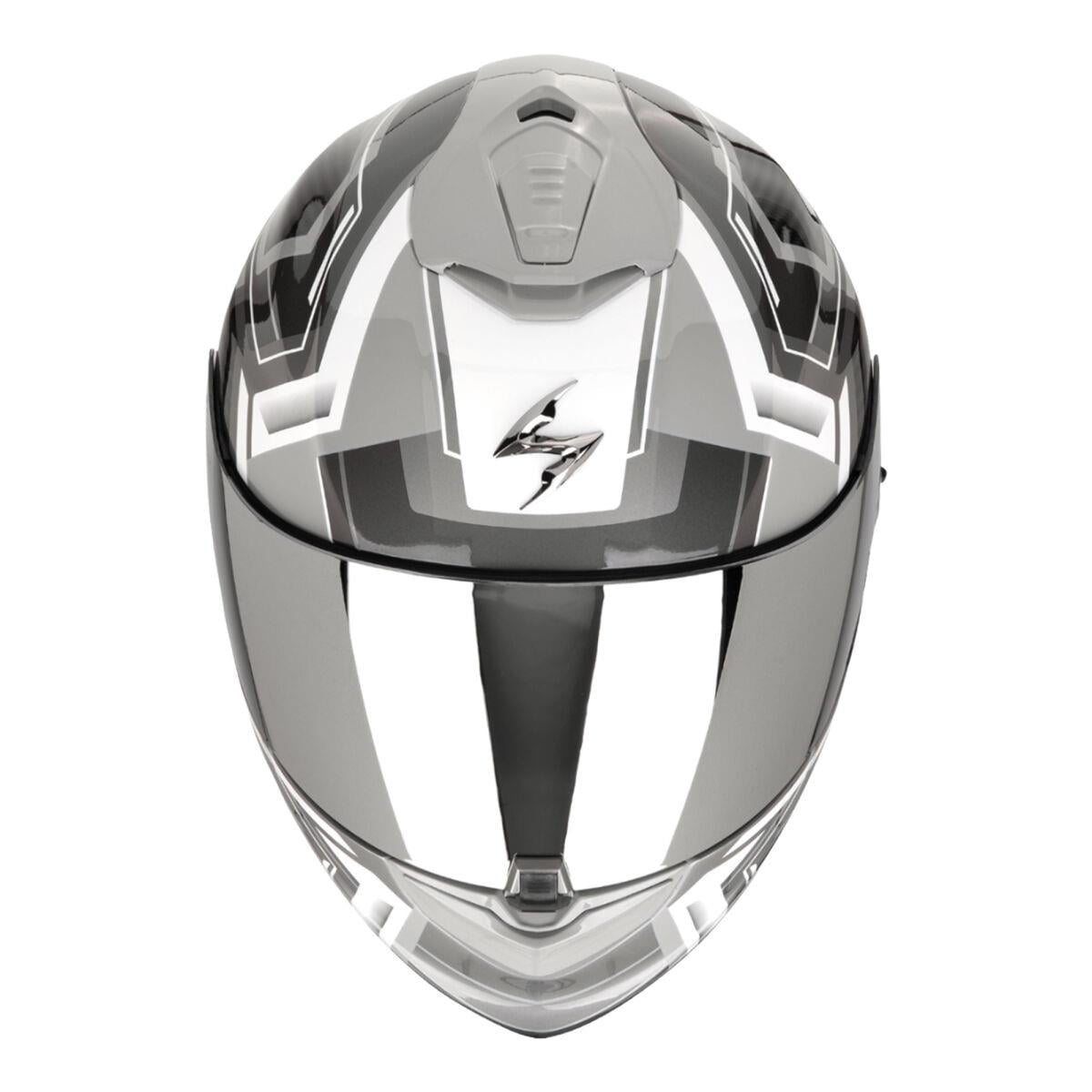 SCORPION EXO 1400 EVO II AIR LINART KAPALI MOTOSİKLET KASKI GRİ / BEYAZSCORPIONScorpion EXO 1400 EVO 2 Kask Modelleri