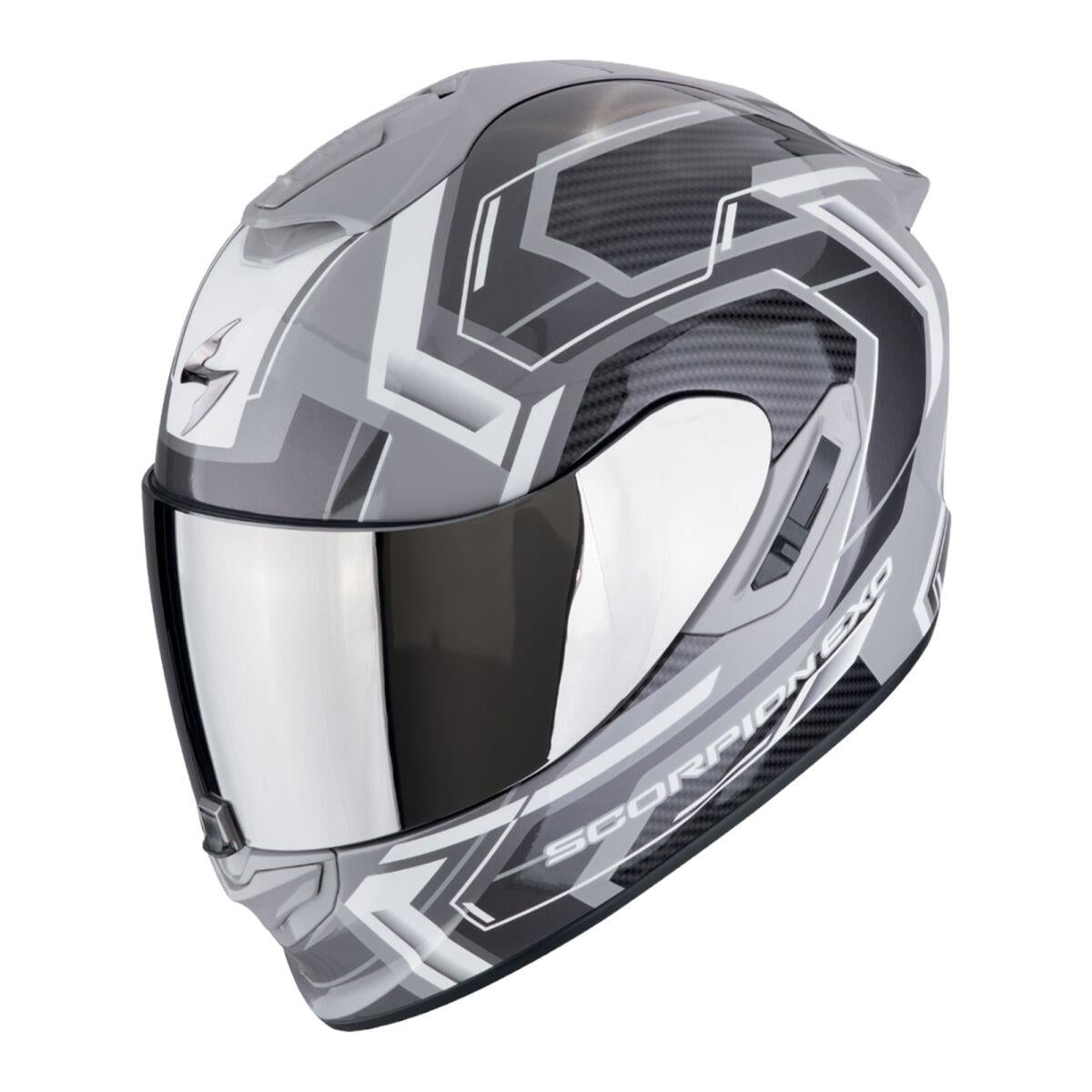 SCORPION EXO 1400 EVO II AIR LINART KAPALI MOTOSİKLET KASKI GRİ / BEYAZSCORPIONScorpion EXO 1400 EVO 2 Kask Modelleri