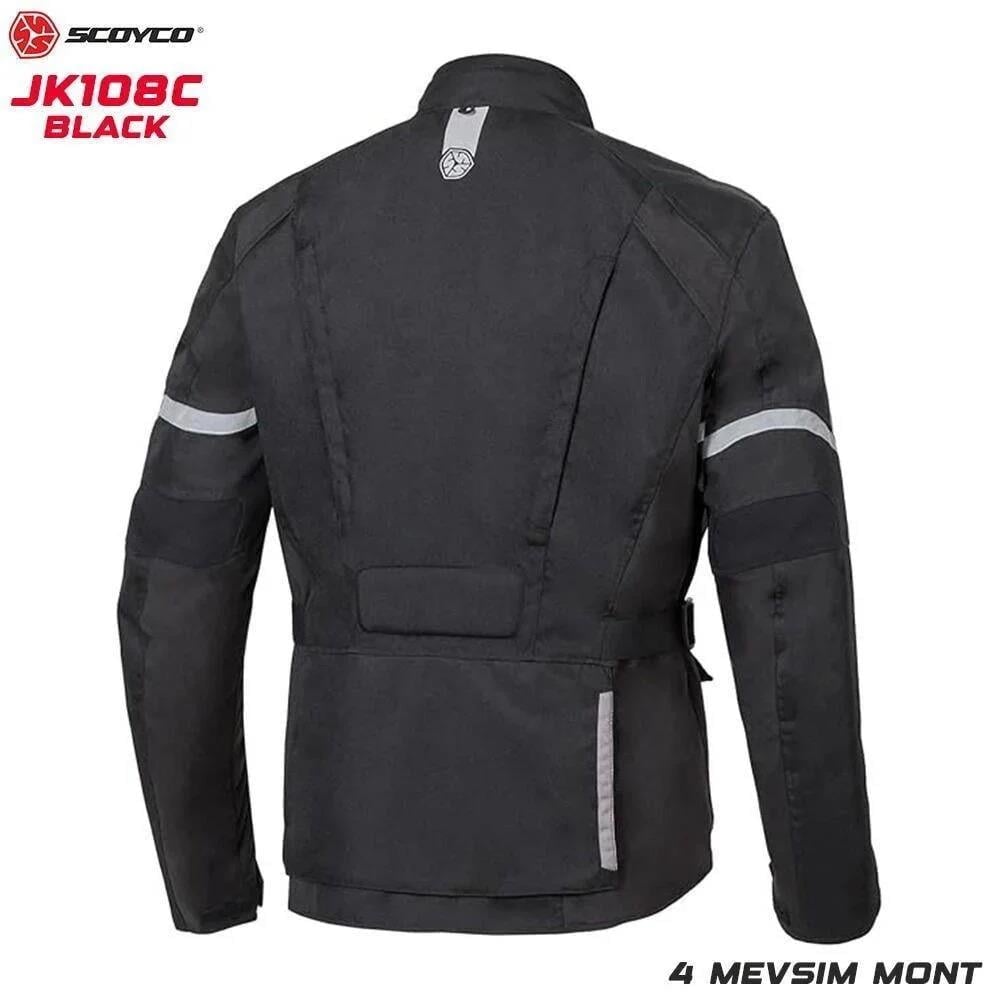 SCOYCO JK108 BLACK CEKETScoyco3 Mevsim MontlarScoyco JK108 Black Ceket | Dayanıklı ve Şık Motosiklet Ceketi Scoyco JK108 Black Ceket | Dayanıklı ve Şık Motosiklet Ceketi 