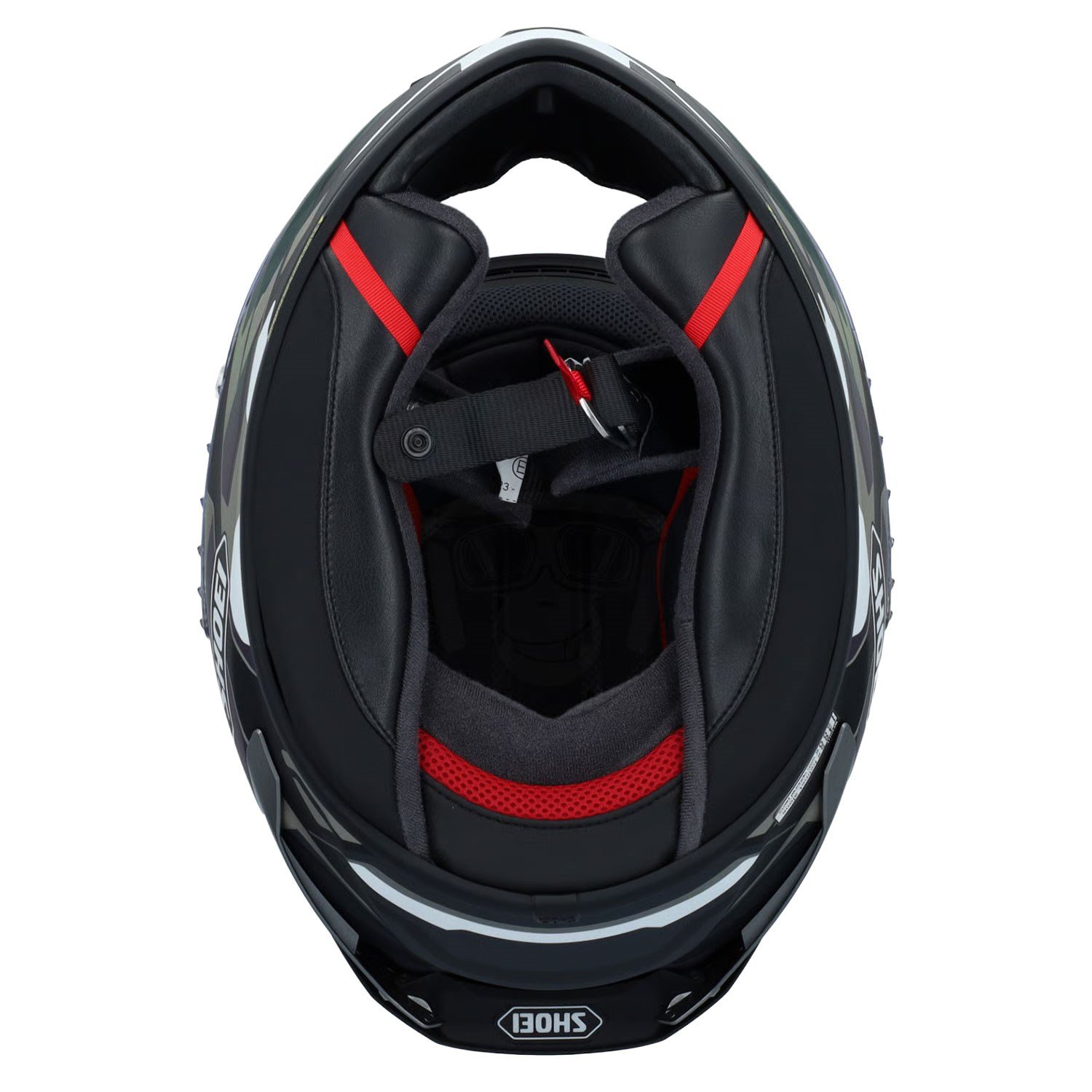 SHOEI X-SPIRIT PRO VALION TC-5 BLACK SILVER KASKSHOEISessiz Kapalı Kasklar