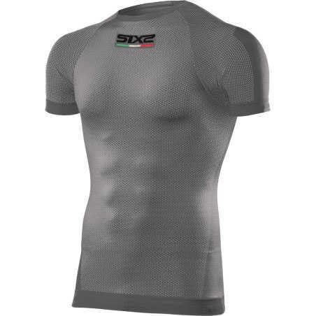 SIX2 TS1 4 MEVSİM TERMAL T-SHIRT KOYU GRİ