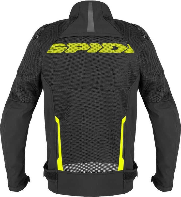 SPIDI RACE WARRIOR 2 NET YAZLIK CEKET SİYAH SARI