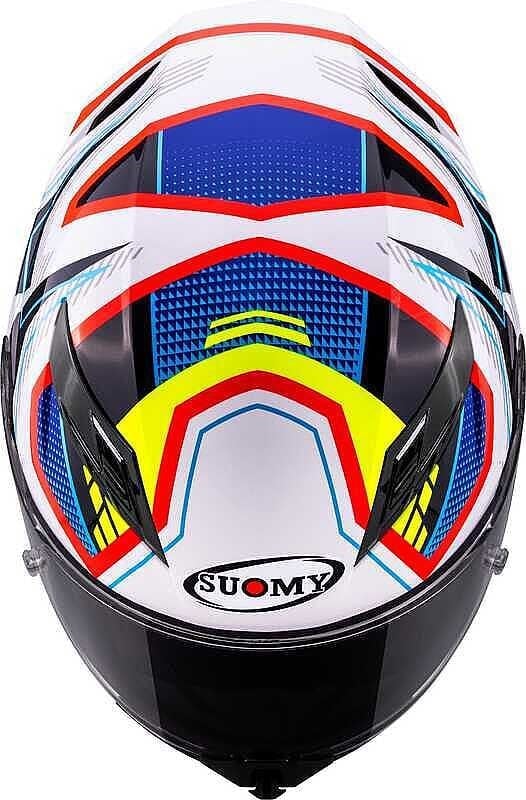 SUOMY STELLAR 2 KASK BLACKSTAR BEYAZ MAVİ