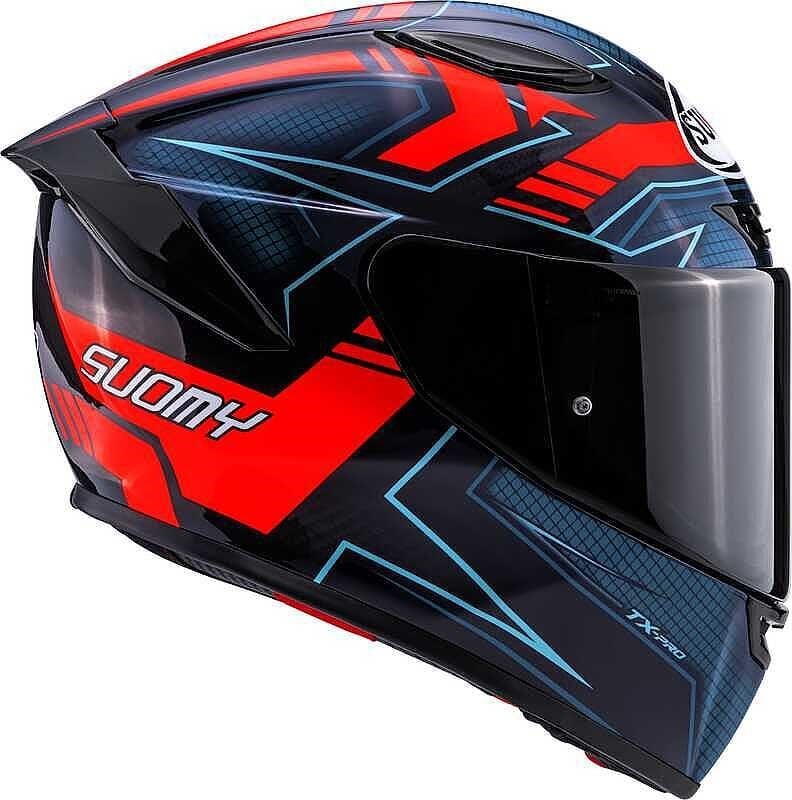 SUOMY TX-PRO KASK FLAWLESS KIRMIZI