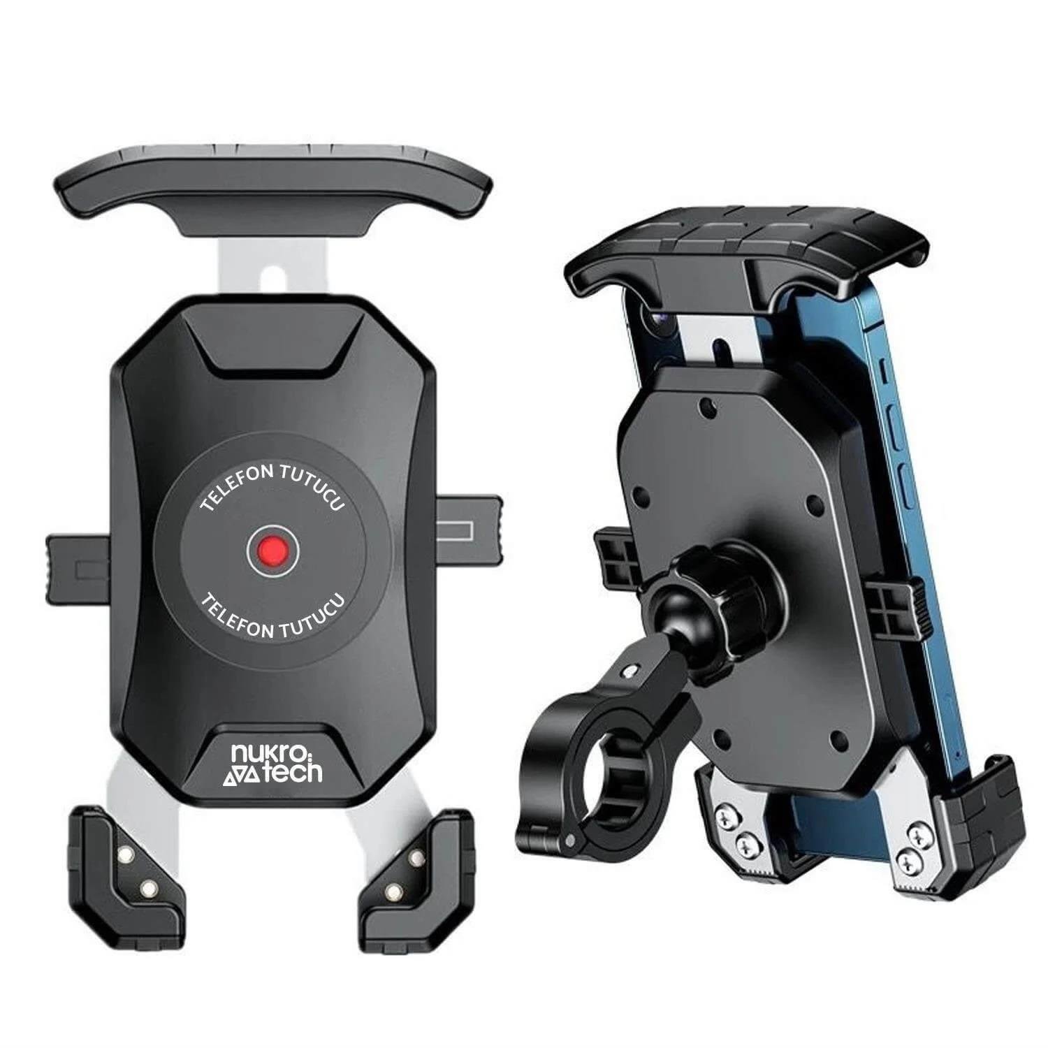 NUKROTECH TN MOTOSİKLET TELEFON TUTUCUNUKROTECHTelefon Tutucular