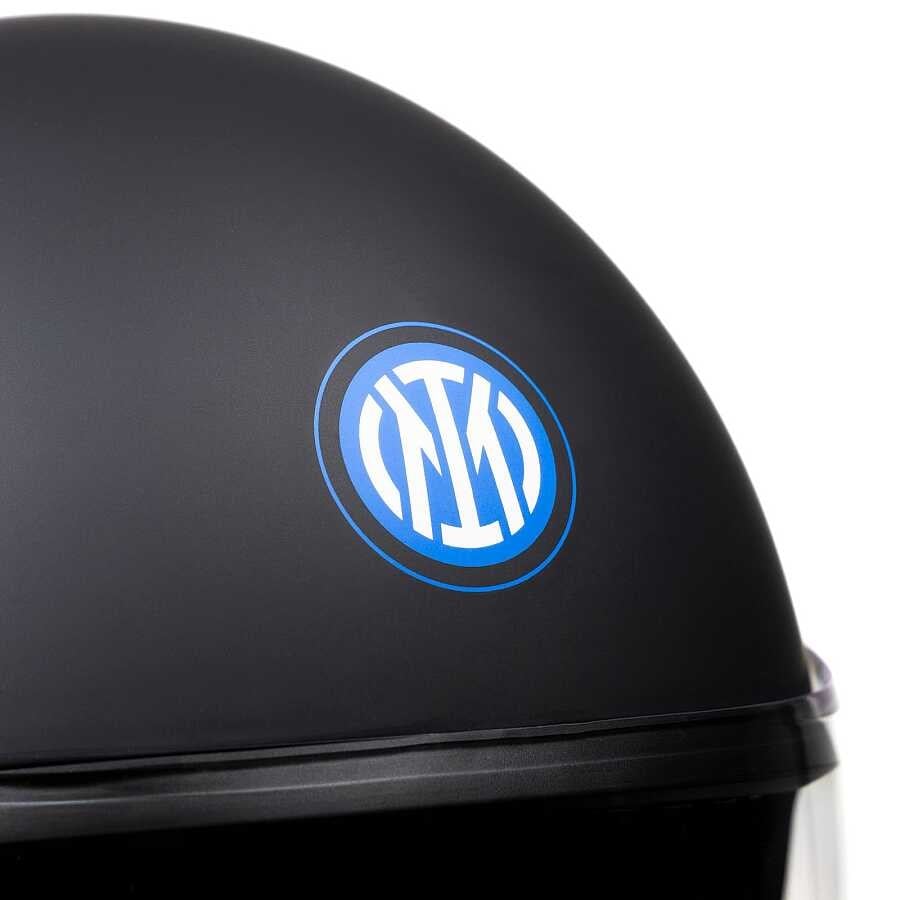 TUCANO URBANO EL JETTIN 6.0 YARIM KASK INTER NERAZZURRO MAT SİYAH