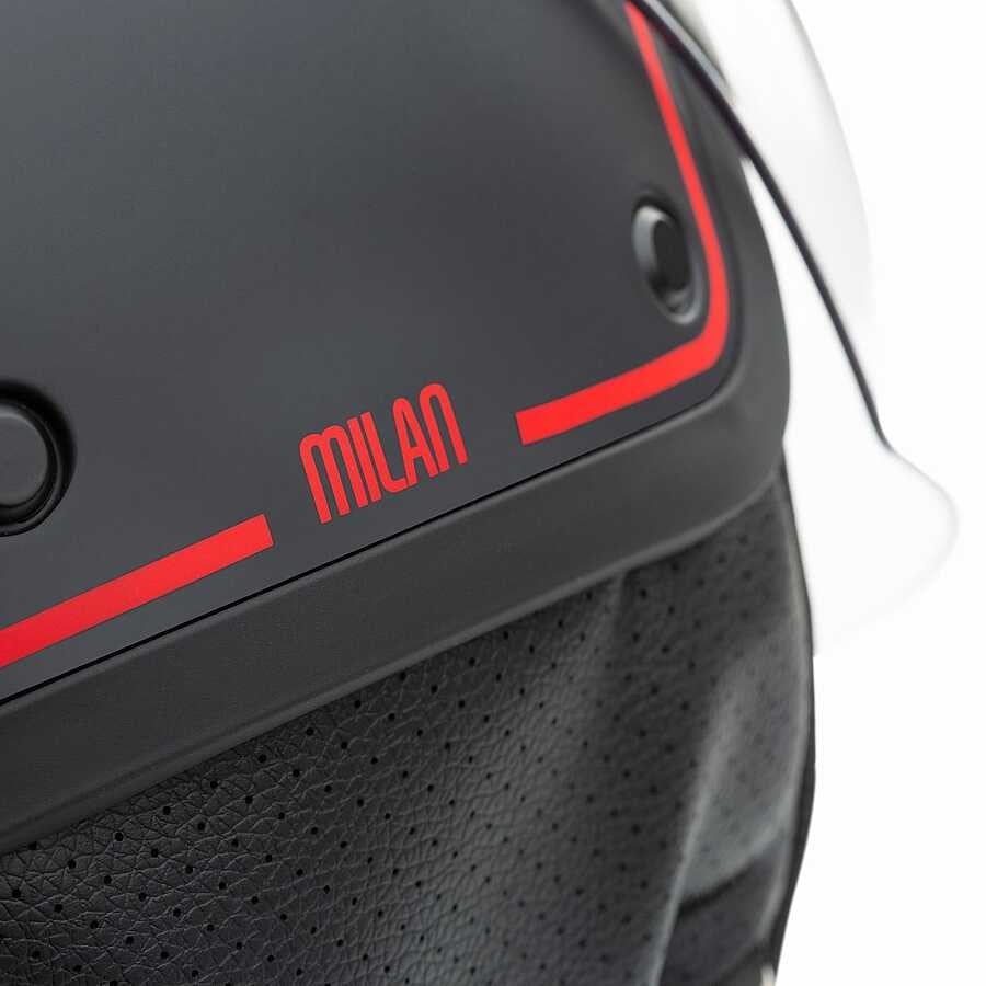 TUCANO URBANO EL JETTIN 6.0 YARIM KASK MILAN SKYLINE MAT SİYAH