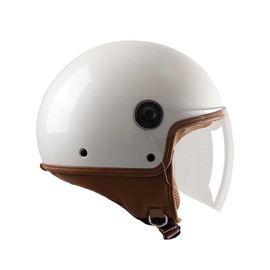 TUCANO URBANO EL JETTIN 6.0 YARIM KASK PARLAK İNCİ BEYAZI