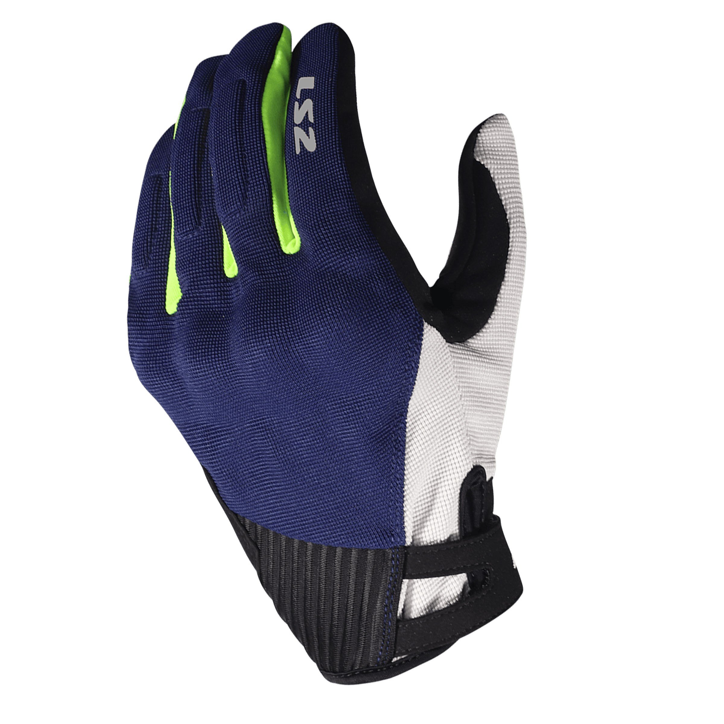 LS2 DART 2 EVO ELDİVEN MAVİ-NEON SARILS2Yazlık Eldivenler