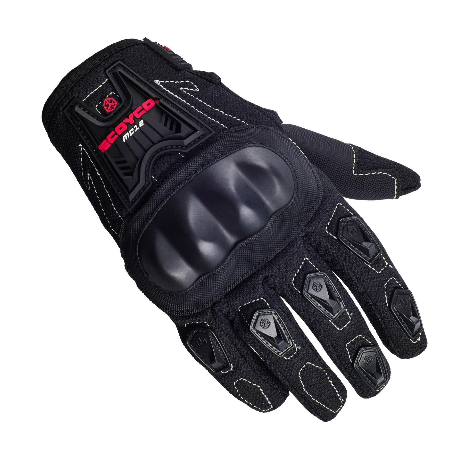 SCOYCO MC12T BLACK ELDİVENSCOYCOYazlık Eldivenler