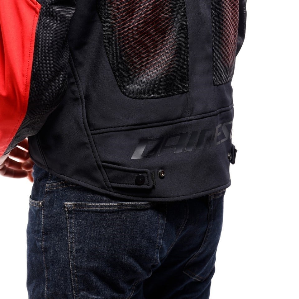 DAİNESE SUPER SPRİNT BLACK AİR BLACK WHİTE REDDAINESEYazlık Montlar