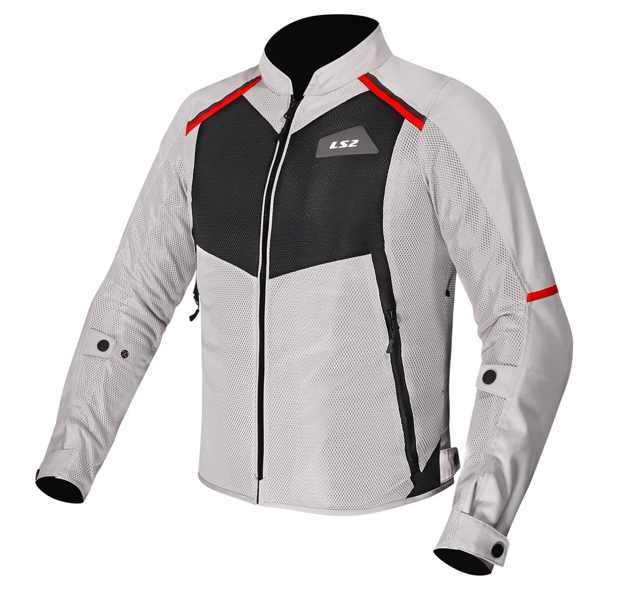 LS2 BREEZE MONT GRİ-SİYAH-KIRMIZILS2Yazlık Montlar