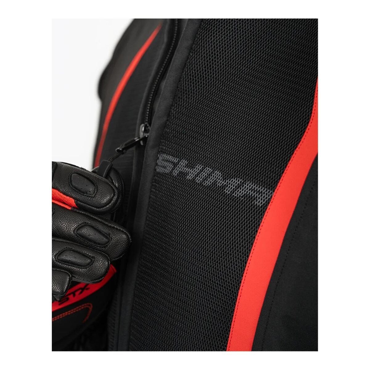 SHİMA MESH PRO 2.0 KORUMALI MOTOSİKLET MONTU SİYAH / BEYAZ / KIRMIZISHIMAYazlık Montlar
