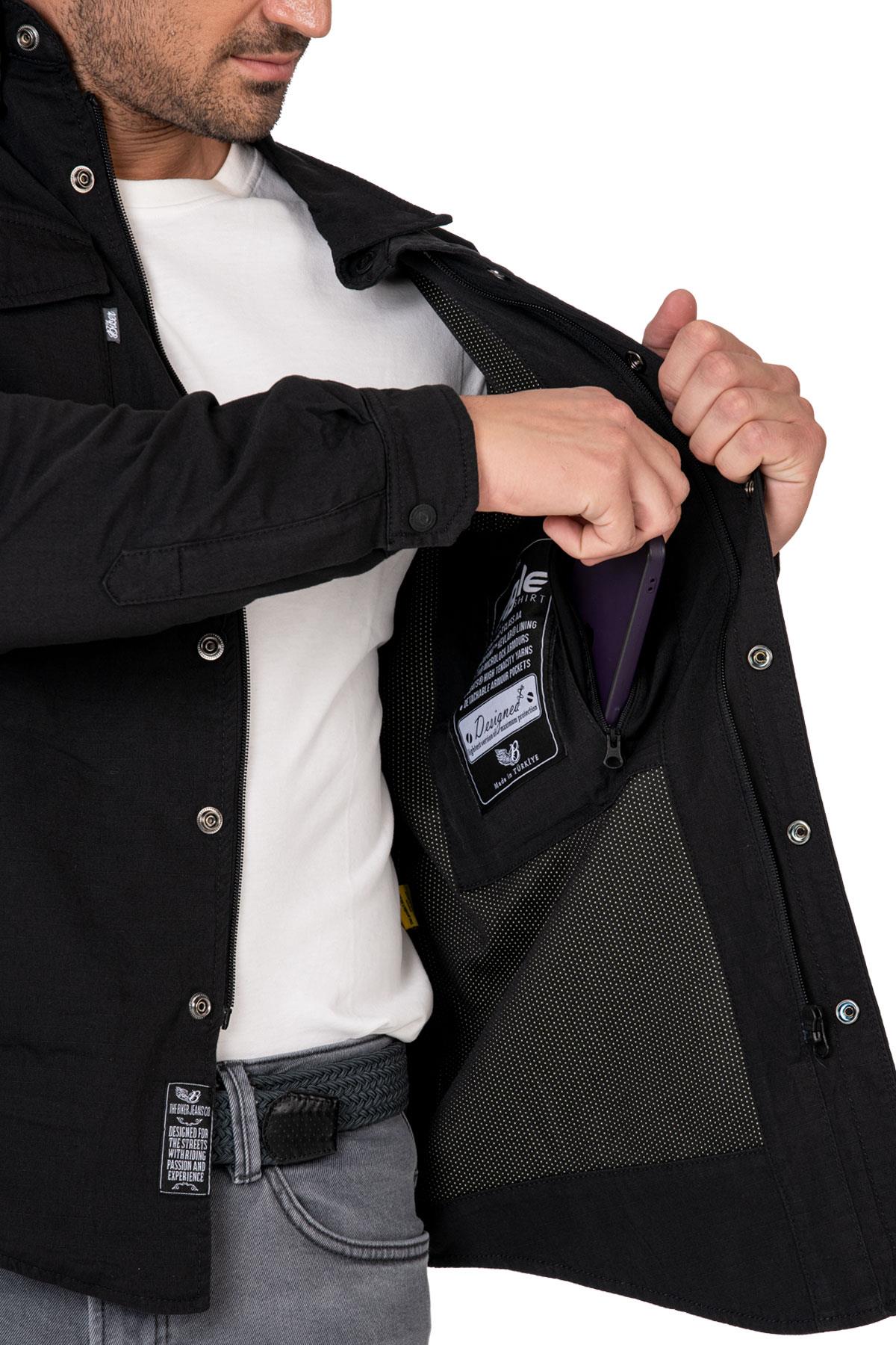 BJ EAGLE BLACK CEKETTHE BİKER JEANSYazlık Montlar