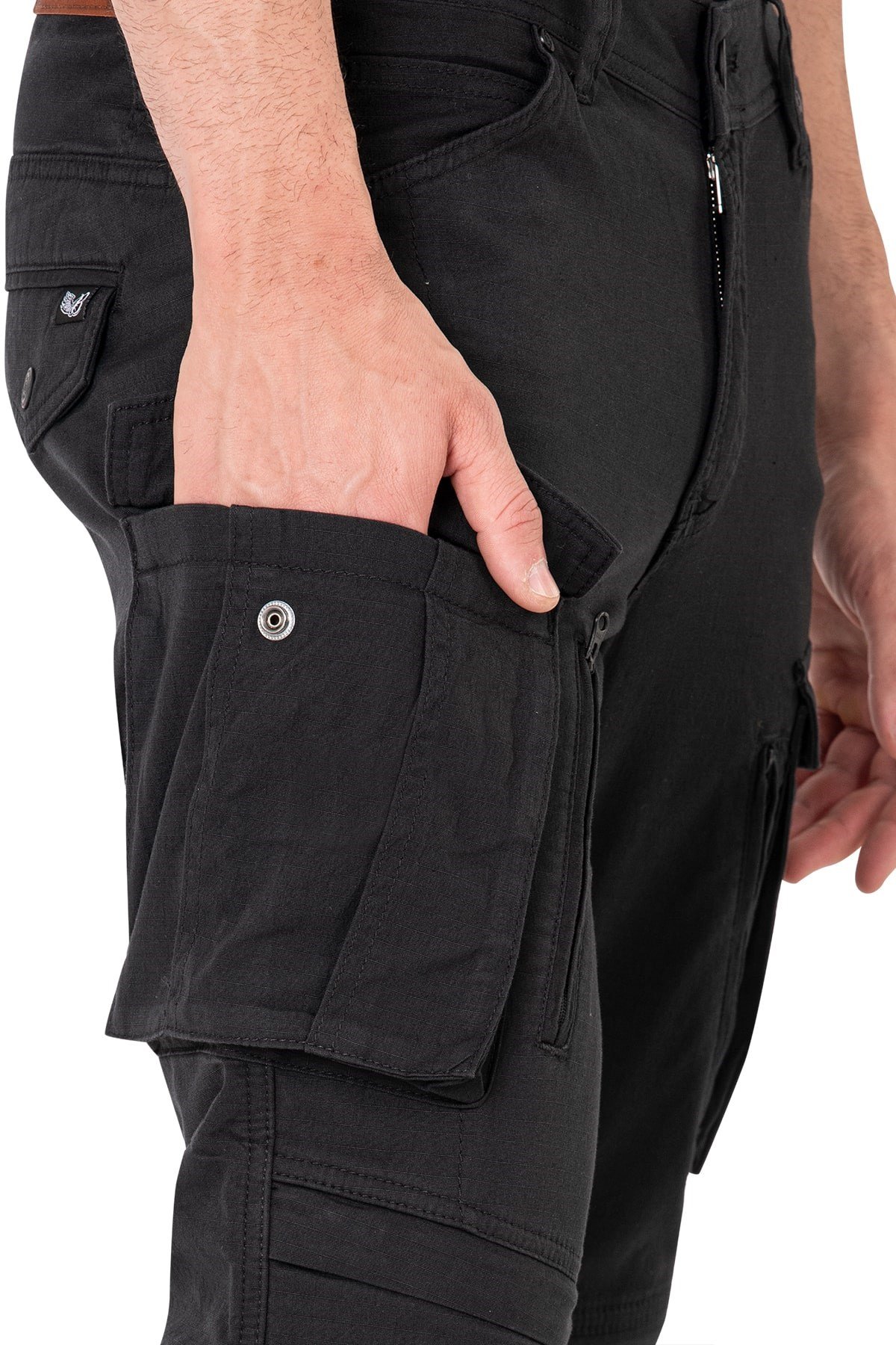 BJ TRUVA CARGO BLACK KORUMALI PANTOLONTHE BİKER JEANSYazlık Pantolonlar