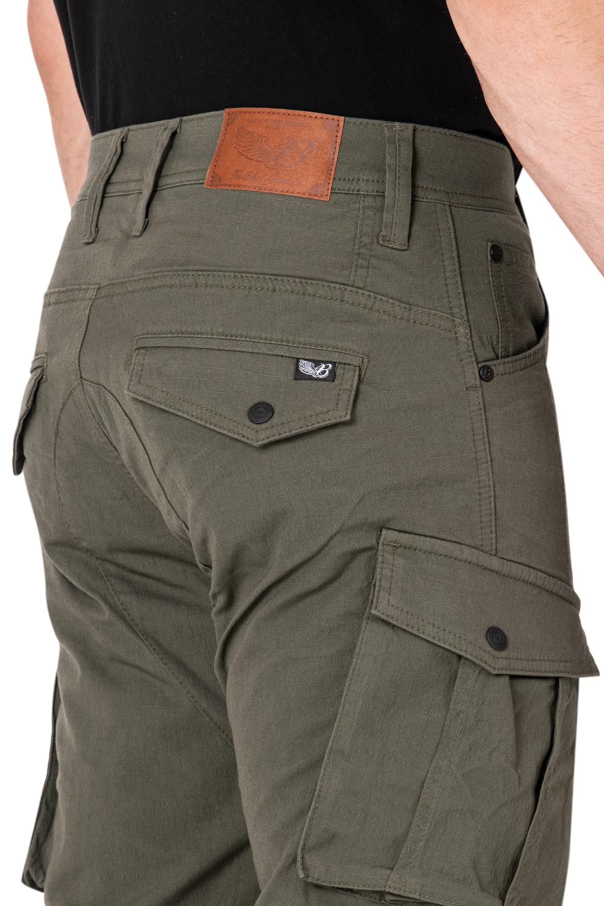 BJ TRUVA CARGO KHAKİ KORUMALI MOTOSİKLET PANTOLONUTHE BİKER JEANSYazlık Pantolonlar