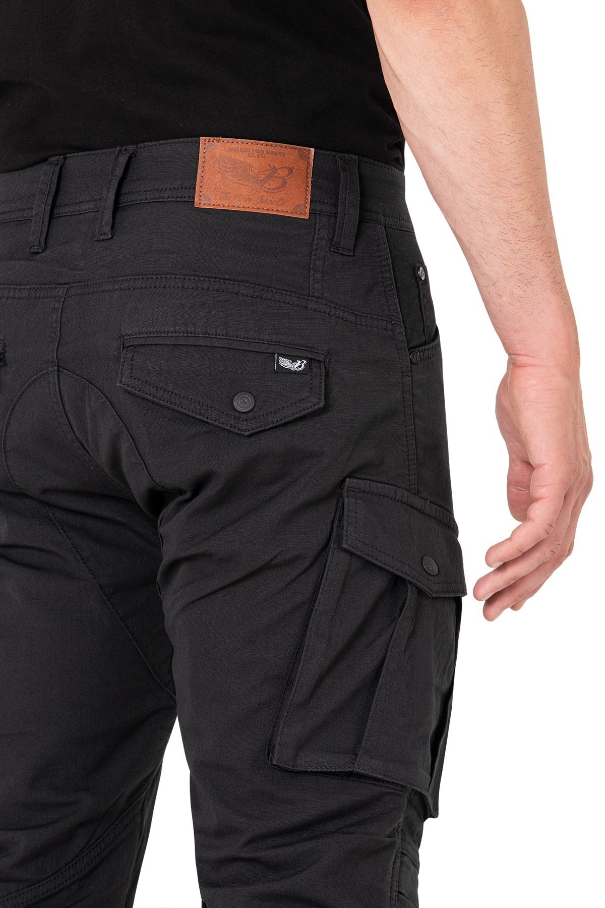 BJ TRUVA CARGO BLACK KORUMALI PANTOLONTHE BİKER JEANSYazlık Pantolonlar