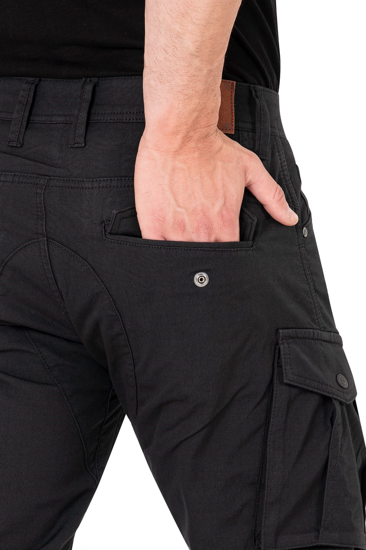 BJ TRUVA CARGO BLACK KORUMALI PANTOLONTHE BİKER JEANSYazlık Pantolonlar